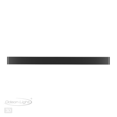 4294/40WL HIGHTECH ODL22 439 черный/металл Настенный светильник IP20 LED 40W 3245Лм 3000K FRAMANT