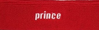Повязка на голову теннисная Prince Headband - red/white