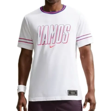 Мужская теннисная футболка Nike Court Dri-Fit Carlos - white
