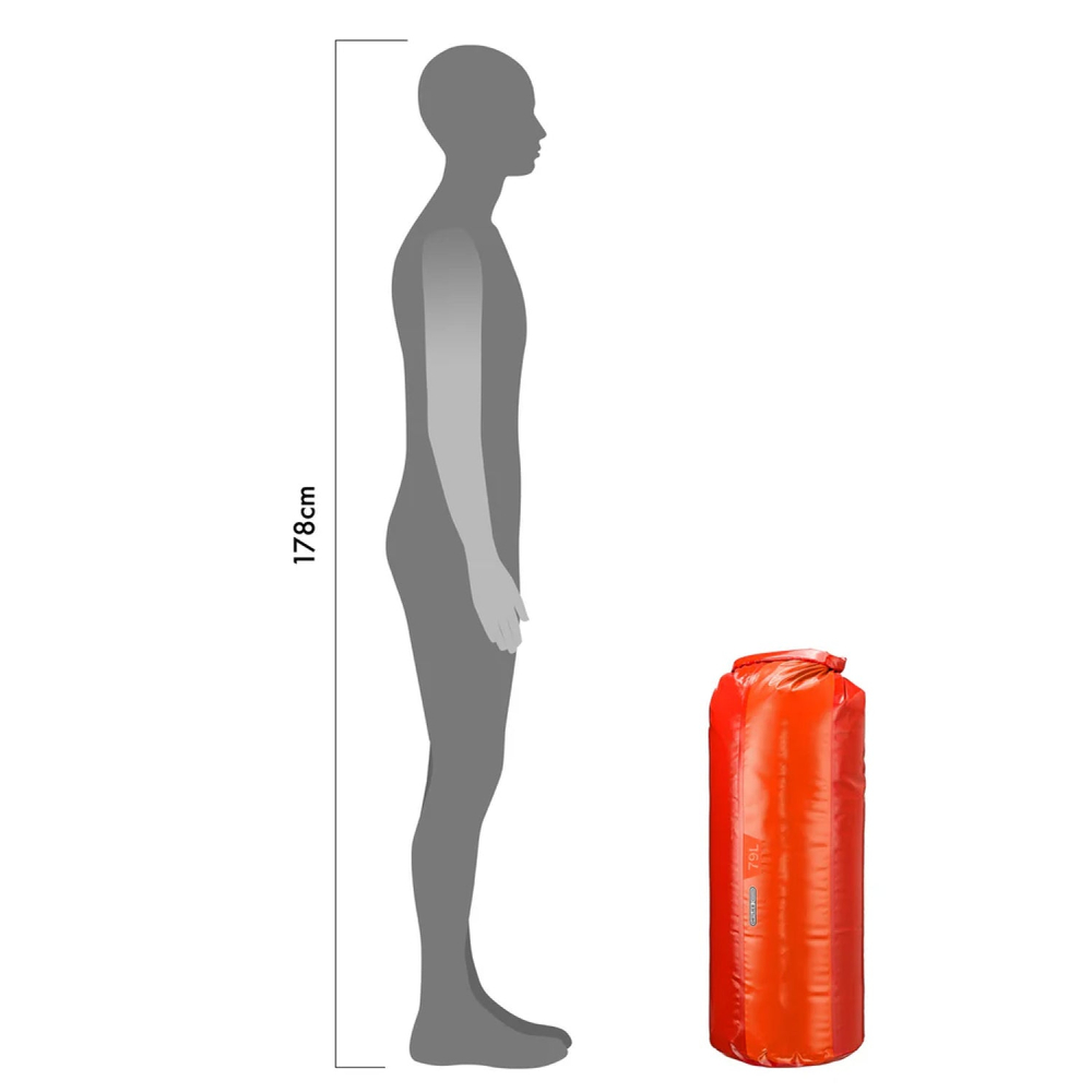 Гермомешок Ortlieb K4852 Dry-Bag 79л Cranberry / Signal Red