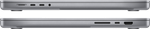 Ноутбук Apple MacBook Pro A2442 (MKGQ3RU/A) 14.2"/Apple M1 Pro/RAM 16GB/SSD 1024GB/16 core GPU/3024*1964/IPS 120hz/Sonoma/Подсветка кл-ры: LED/серый космос. Состояние: B1
