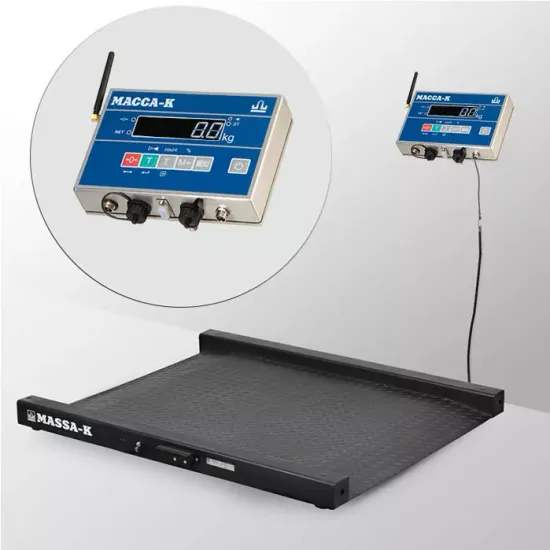 Весы пандусные низкопрофильные 4D-LM-10/10-1000-AB(RUEW)