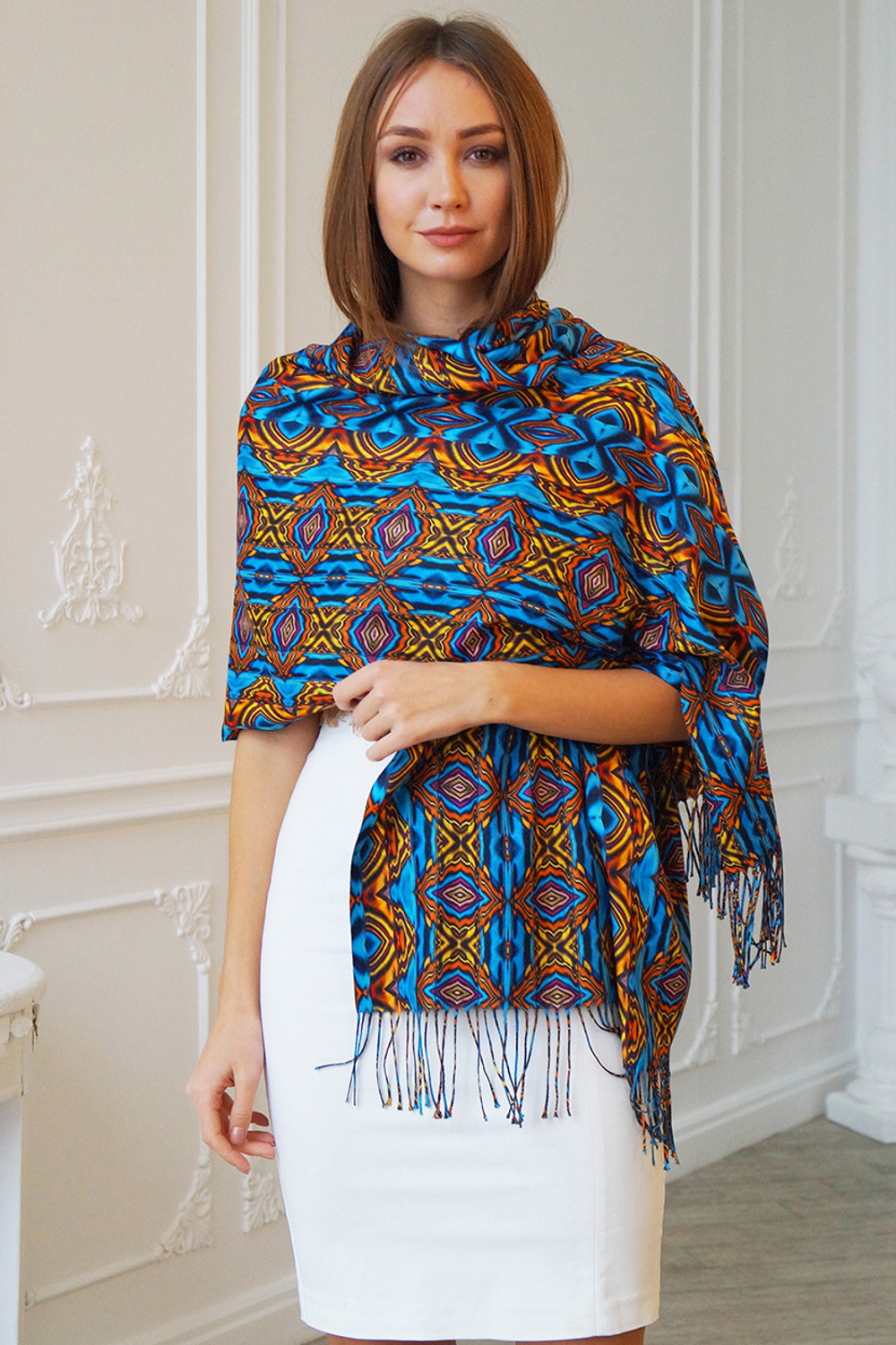 LIGVIANNI Палантин Kerchief Elegance