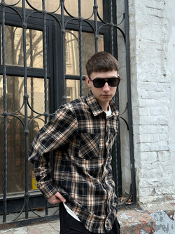 Рубашка BLK CROWN Lumberjack Коричневый