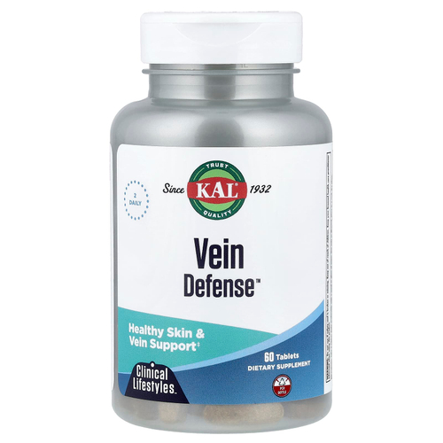 KAL, Vein Defense™, 60 таблеток