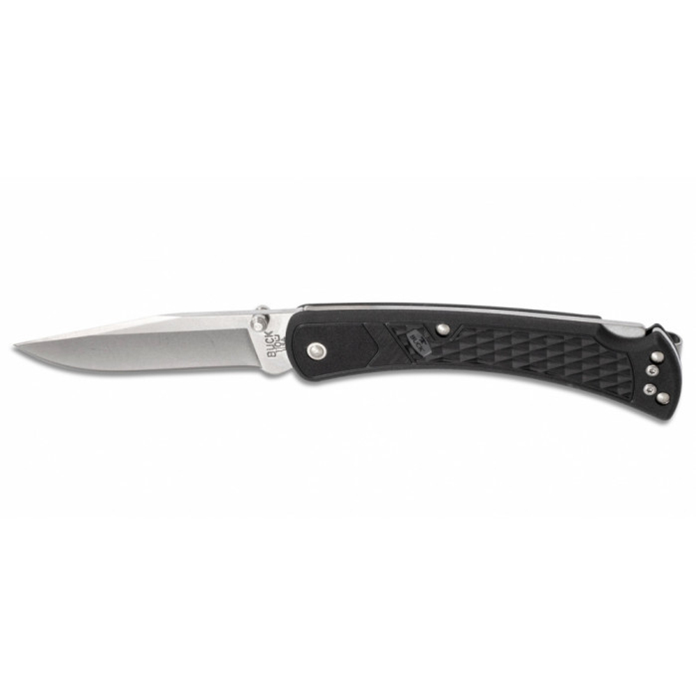 Складной нож BUCK 0110BKS1 110 Slim Select Black, чёрная рукоять