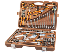 OMT143SL Набор инструмента универсальный 1/4", 1/2"DR, 143 предмета