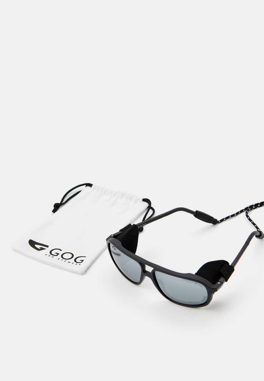 Спортивные очки GOG Everest / Matt Black / Polarized Silver Lens