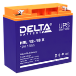 Аккумуляторные батареи DELTA HRL 12-18 X