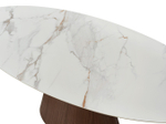 Стол DT2483 (230) глянцевая керамика CARRARA