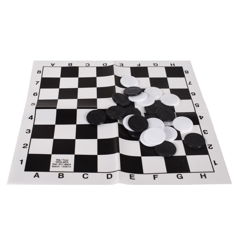 Настольная игра Шашки, блистер 865A