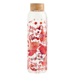 Теннисная бутылка Waterdrop Glass Bottle (600ml) - relax