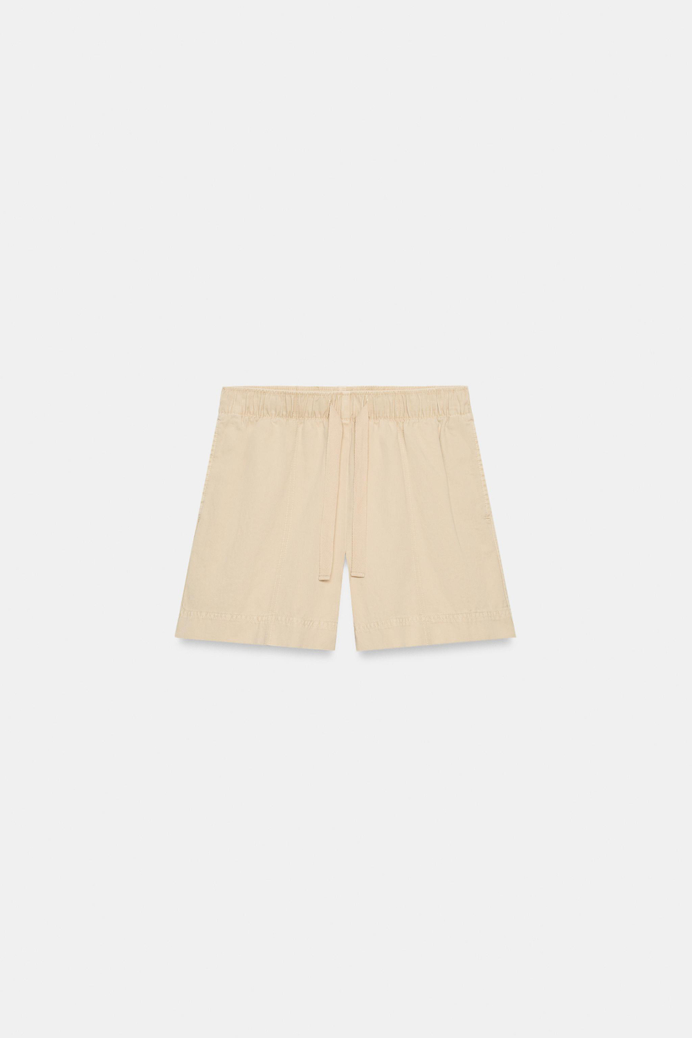 ШОРТЫ-БЕРМУДЫ ИЗ 100% ХЛОПКА С ЭЛАСТИЧНЫМ ПОЯСОМ — ZARA