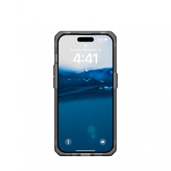 Чехол Uag Plyo для iPhone 15 Pro MAX 6.7", цвет тонированный (Ash)