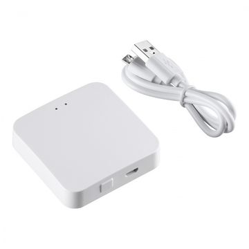 Интеллектуальный Bluetooth-шлюз Tuya Smart Life для умного дома 359392 белый Glat Novotech