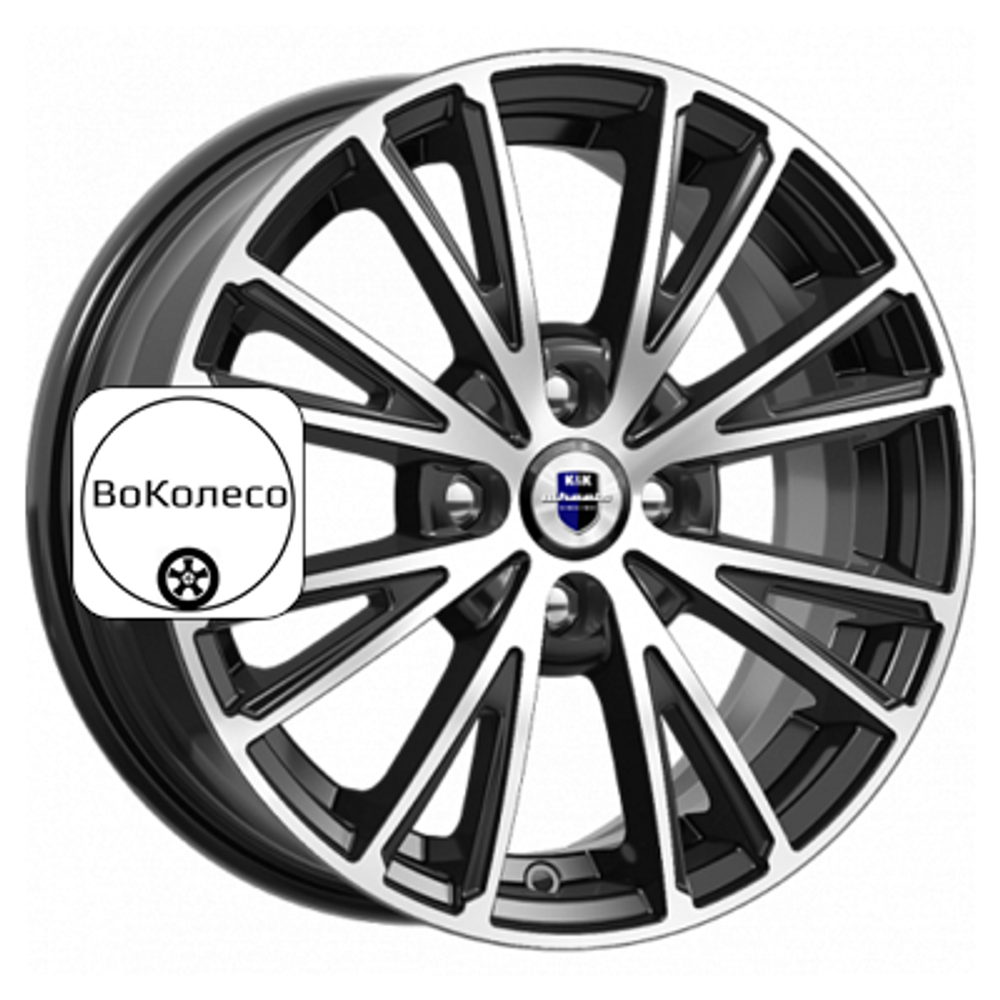 6x15/4x100 ET45 D67,1 Меандр (КС888) Алмаз черный SK K&K