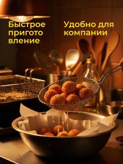Шарики с сыром Моцарелла Оригинальные "Chizio" 1 кг