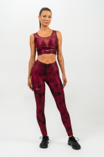 Леггинсы HIGH WAISTED MESH LEGGINGS IMPACT 479 Красные