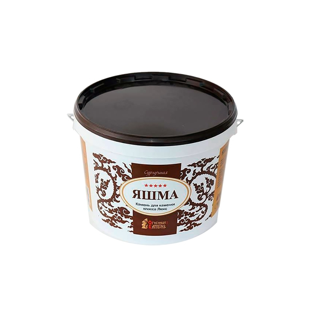 Камни для бани, Яшма (10 кг, ведро, мытый)
