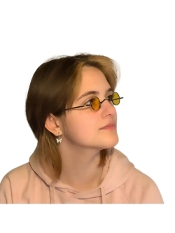 Круглые очки маленькие линзы