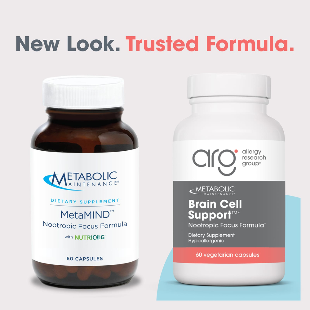 Metabolic Maintenance, Brain Cell Support™, 60 вегетарианских капсул