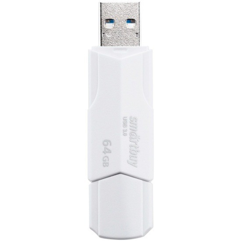 3.1 USB флеш накопитель SmartBuy 64GB CLUE White (SB64GBCLU-W3)