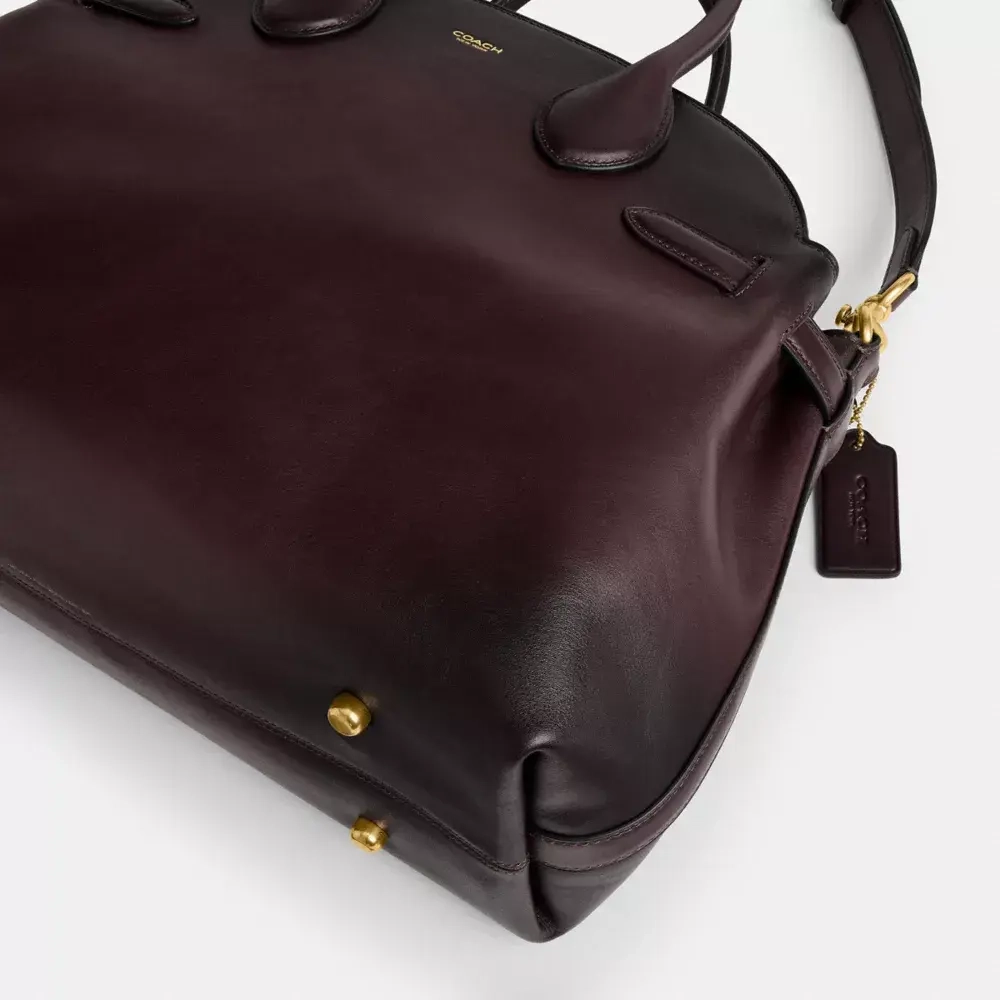COACH СУМКА SOFT EMPIRE 40, БОРДОВЫЙ