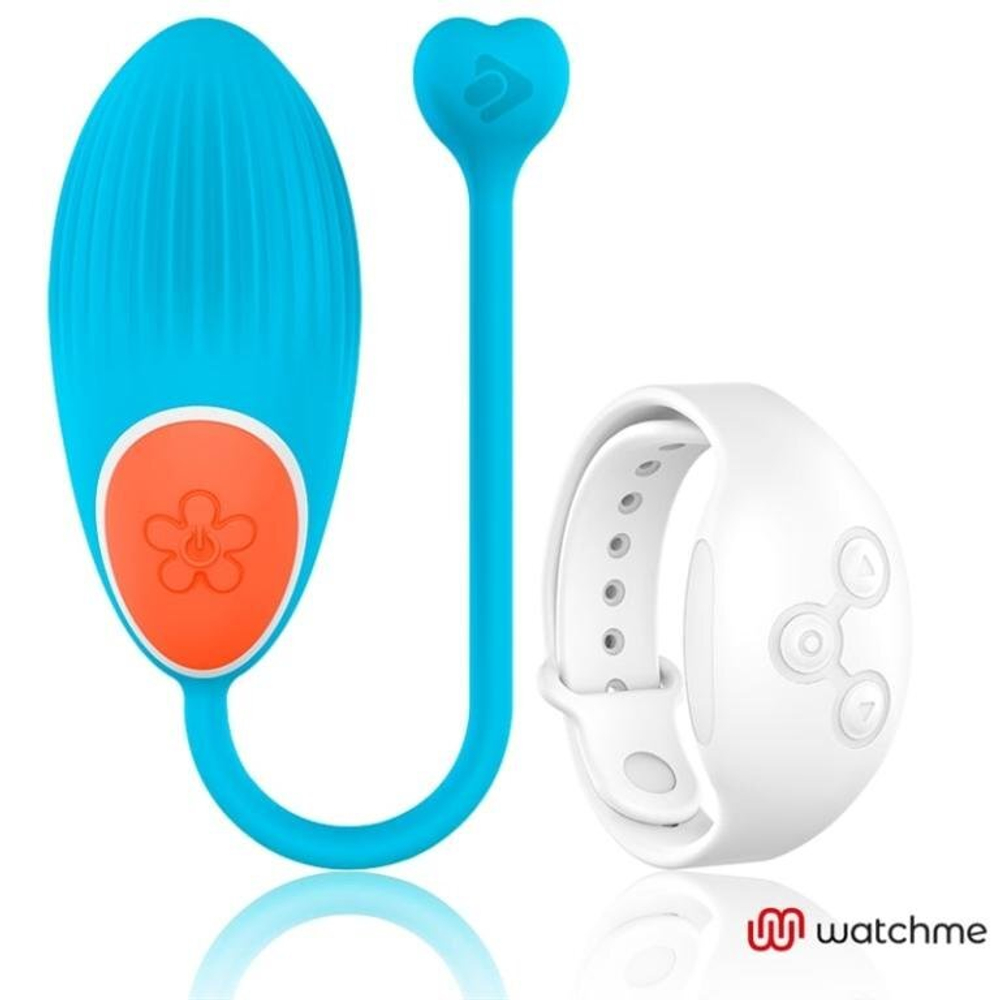 Виброяичко Wearwatch Watchme + пульт ду, голубой