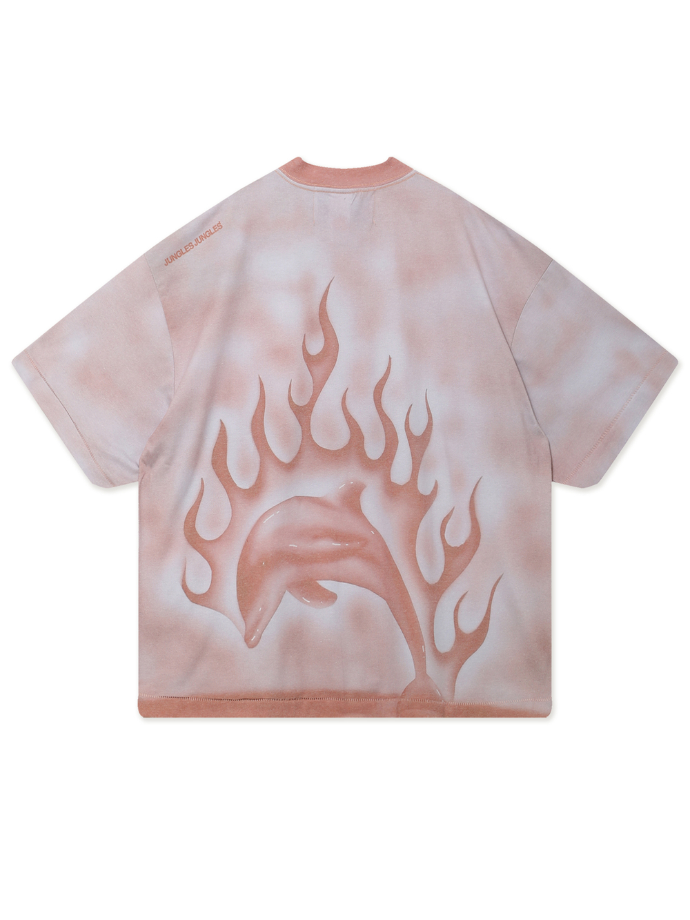 Мужская Футболка Flaming Dolphin