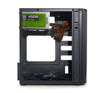 Корпус BaseTech SEM-01, БП:450W, mATX, чёрный, 2xUSB2, 1xUSB3 (BT-SEM-01-450W-R12)