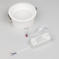 Светильник MS-DROP-BUILT-R158-30W Day4000 (WH, 90 deg, 230V) (Arlight, IP54 Металл, 5 лет) 040342
