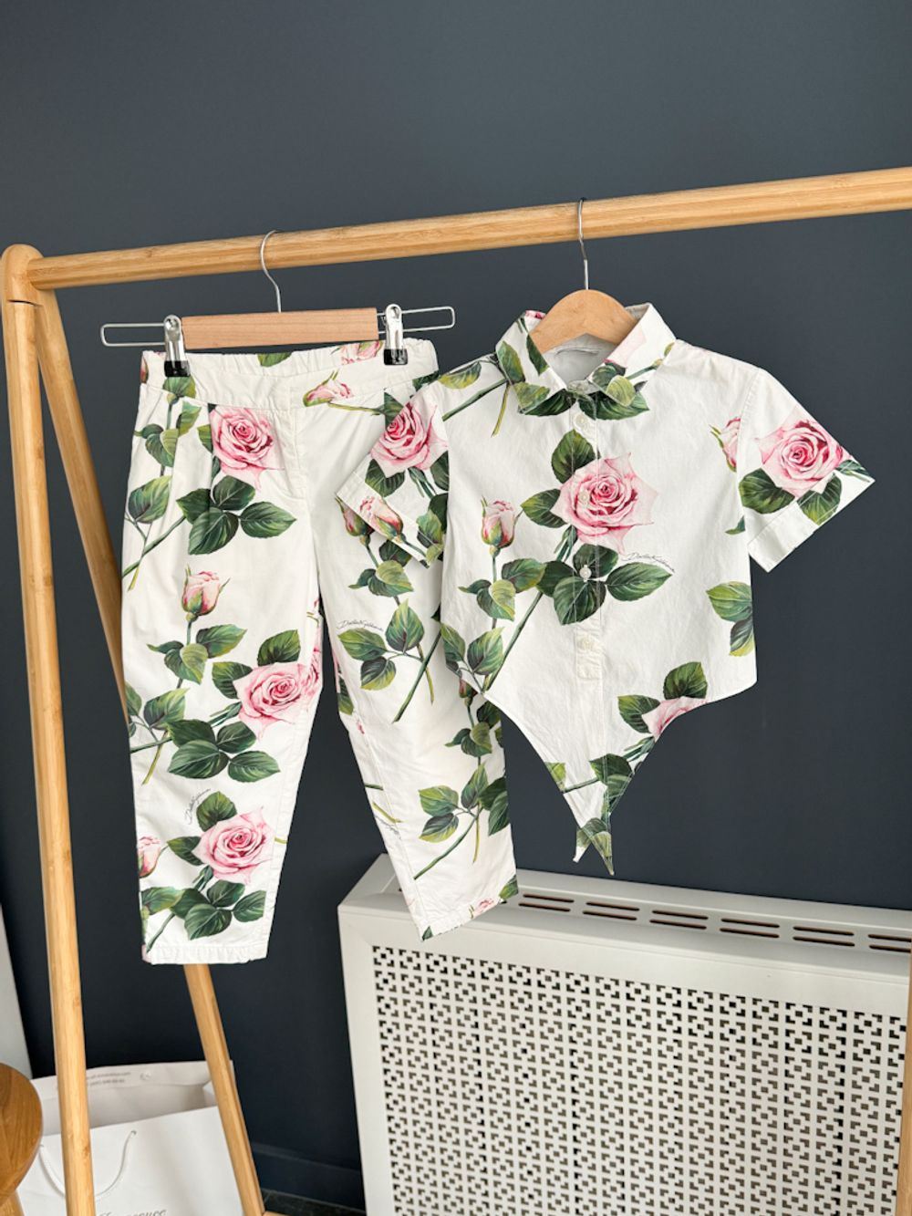 Хлопковый костюм Dolce & Gabbana, 116