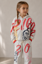 Новый хлопковый костюм Kenzo, 110