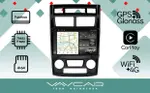 Магнитола для KIA Sportage 2008-2010 (рестайлинг) - Vaycar VA27-0023-2K на Android 13, Быстрая, 2K QLED, CarPlay, 4G SIM-слот