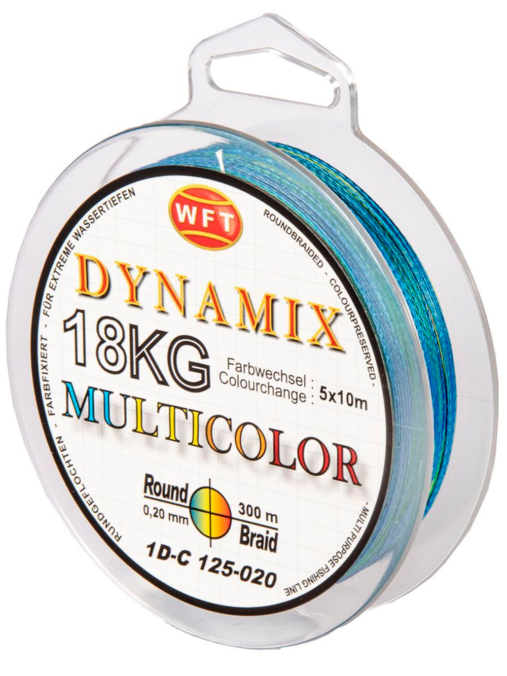 Шнур плетёный WFT KG ROUND DYNAMIX Green 150/008