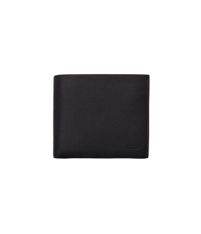 Кожаный кошелек ARGON 8CC BOSS BLACK - черный(50504243)