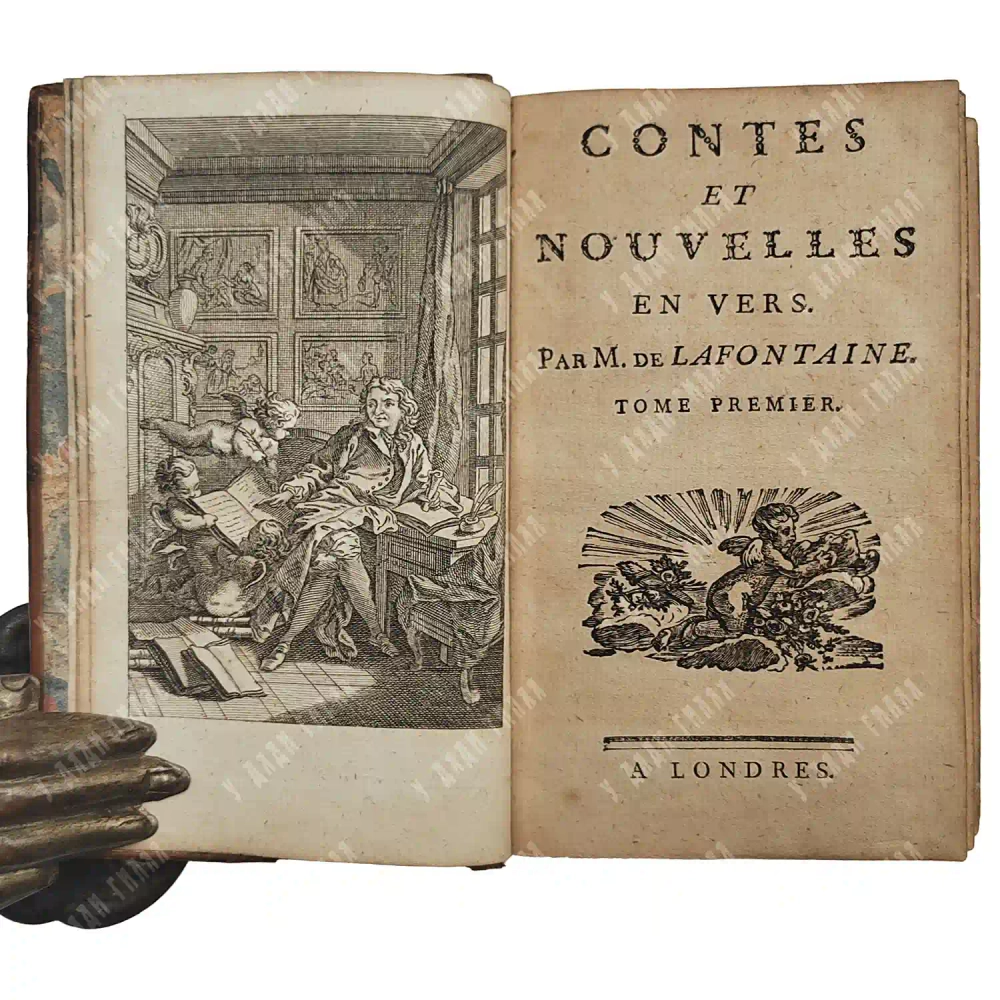 Жан де Лафонтен (Jean de La Fontaine). Сказки и новеллы в стихах (Contes et nouvelles en vers). В 2-х т. 1764