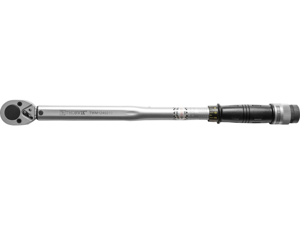 Ключ динамометрический 1/2"DR, 40-210Нм Thorvik TWM1240210