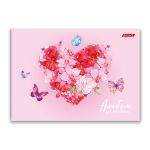 Альбом для рисования 100 г/м², A4 29х20.5 см, склейка с одной стороны 40 л., 4 шт, 40АЛКЛ4_000254 Бабочки, Светоч