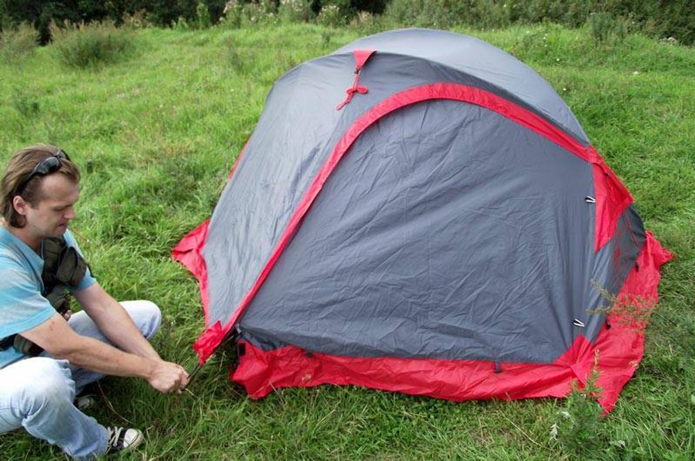 Палатка TRAMP Sarma 2 (V2), артикул TRT-30, цвет Серый