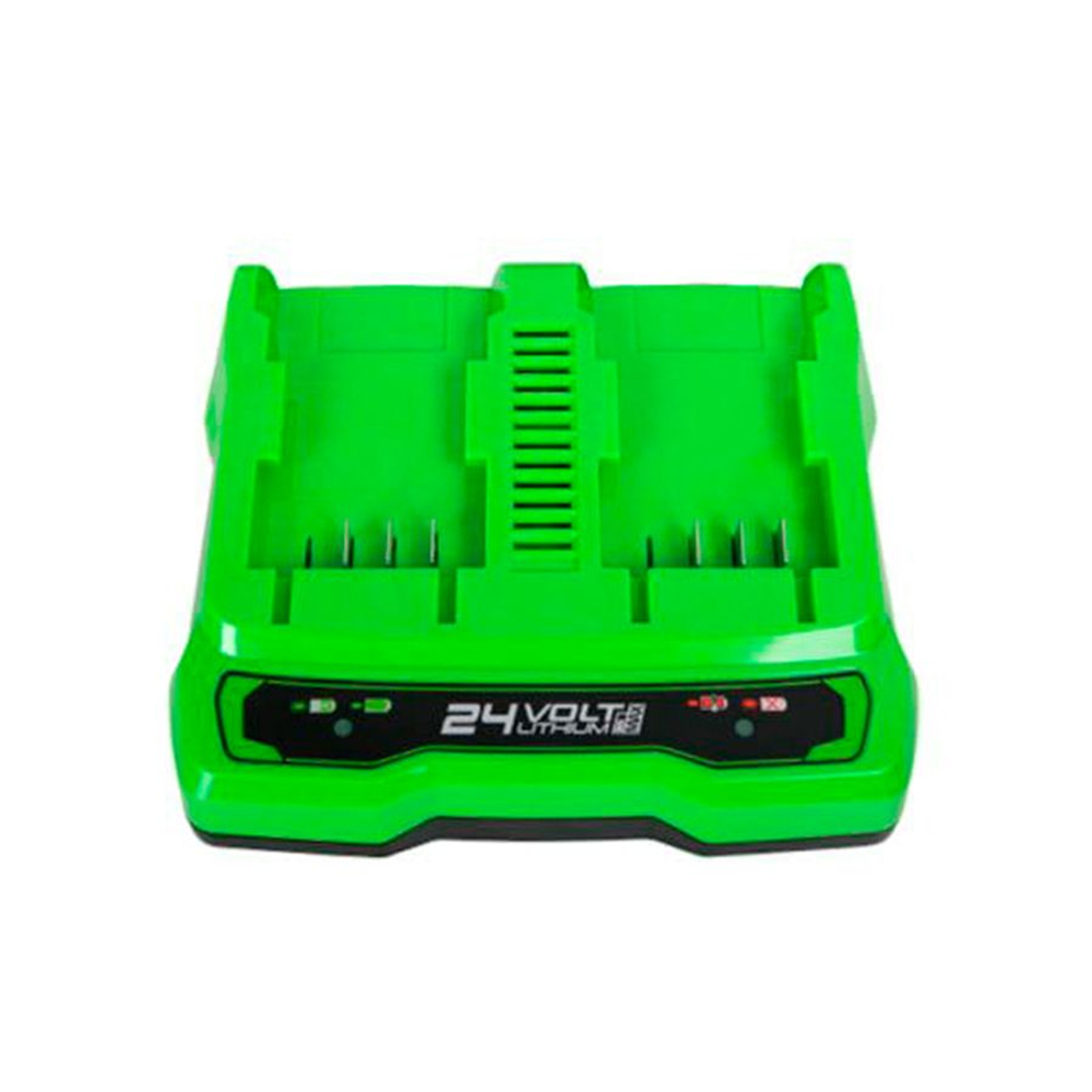 Зарядное устройство Greenworks для 2-х аккумуляторов Greenworks G24X2UC2, 24V 2931907
