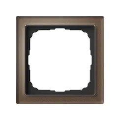Рамка стеклянная на 1 пост Systeme Electric ArtGallery Pure Мокко GAL320601