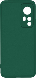 Мягкий Soft Touch чехол из силикона для XIAOMI 12 / 12X (не PRO,T,S,LITE!) с бархатной подкладкой