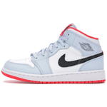 Jordan 1 Mid GS Half Blue
