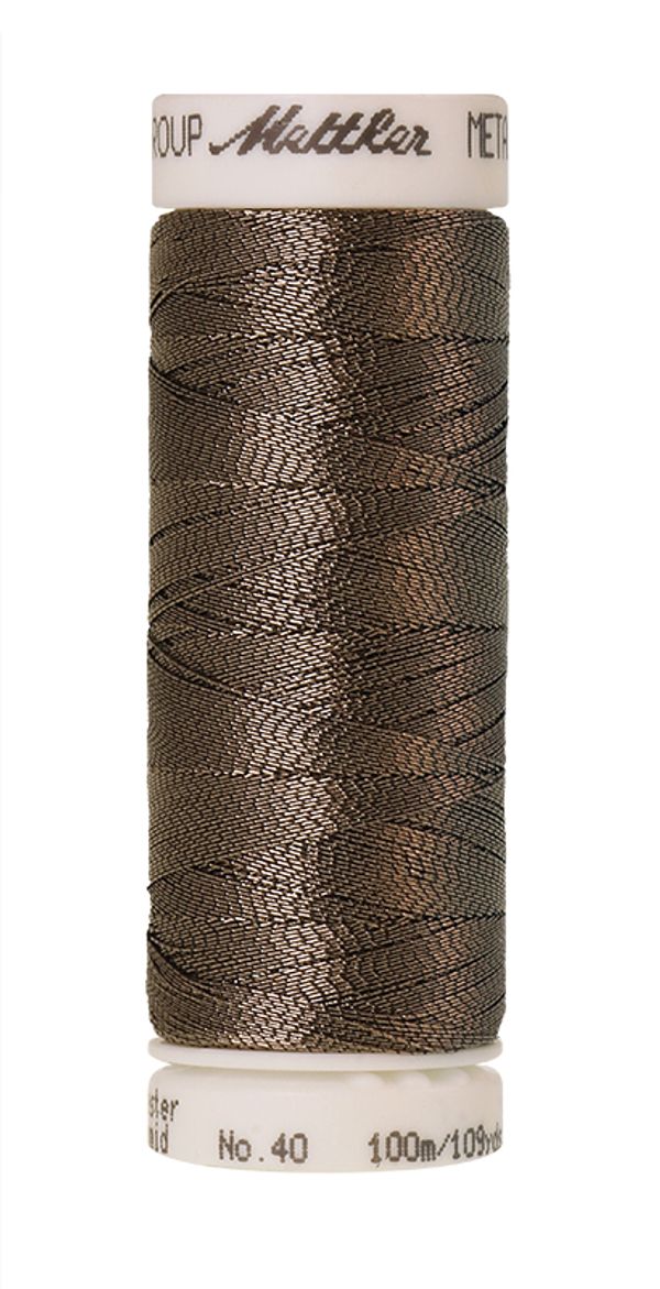 Нитки металлизированные Mettler Metallic (100 м), 5 кат. | цв. 1874