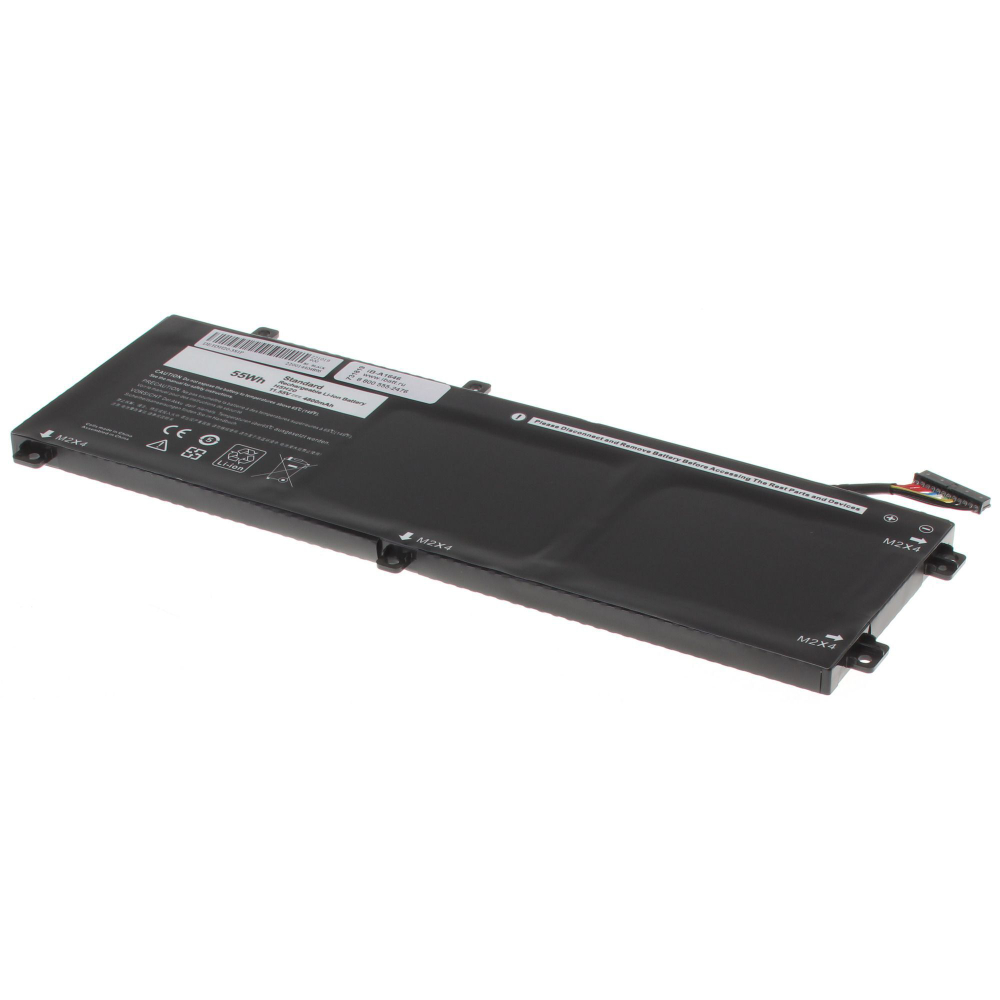 Аккумулятор iBatt 4800mAh для Dell XPS 15-9550 (RRCGW) 2016 года