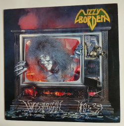 Винтажная виниловая пластинка LP Lizzy Borden Visual Lies (Japan 1987) (No Obi)