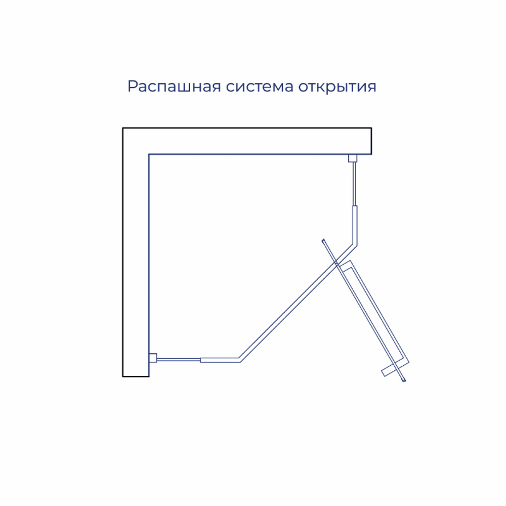 Душевой уголок RGW HO-081B (Прозрачное, 900x900)