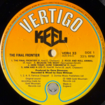 Keel ‎– The Final Frontier (Англия 1986г.)