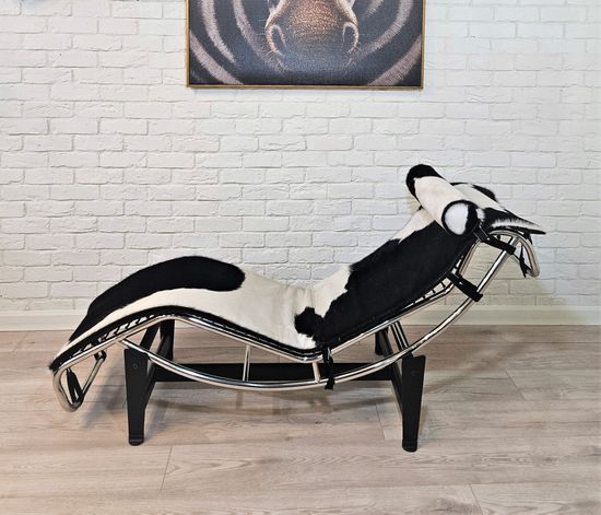 Кресло из натуральной кожи Chaise Lounge